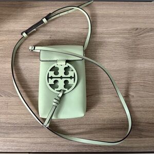 Tory Burch Light Green Crossbody Bag